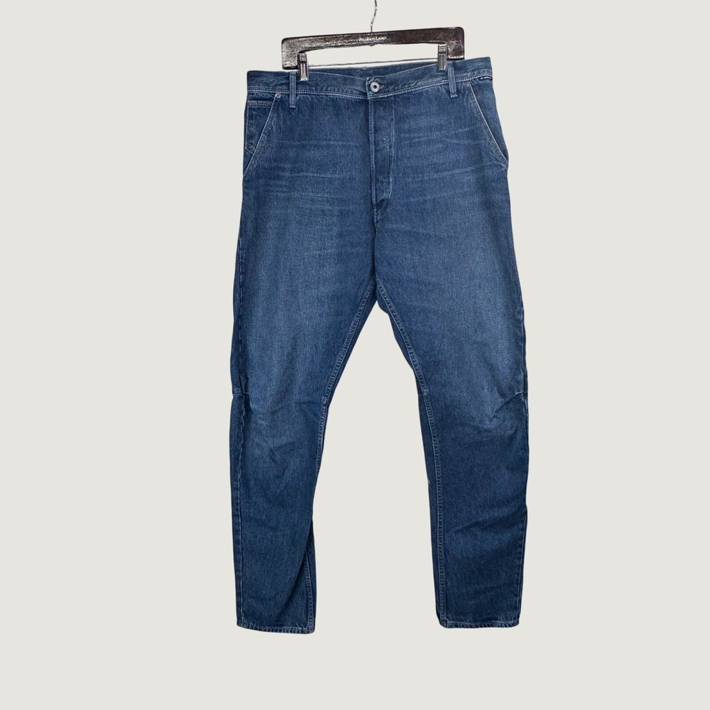 G-Star Raw Grip 3D Relaxed Tapered Jeans 36x36 Blue Streetwear Utility Denim